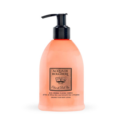 Wasser Bolgheri Bio Creme Flüssigkeit Körper Elixier Dolce Vita Bio Vegan 300ml