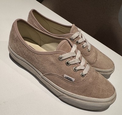 Vans Damen Sneaker EU 38 Beige Wildleder Scotchgard Skater Schuhe