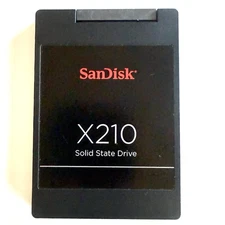 SanDisk SD6SB2M-512G-1022I X210 2.5" 512GB SATA III SSD Solid State Drive
