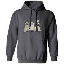 Three Cats Halloween Costume Trio Inspired Unisex Hooded Sweatshirt
