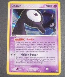 Unown (R) R/28 Unseen Forces Holo Rare