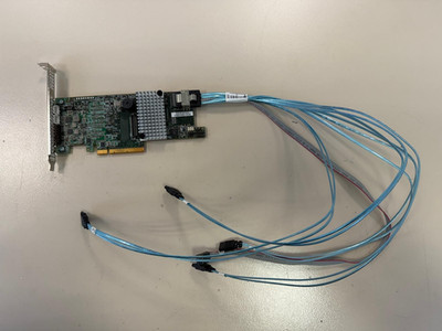 LSI SAS 9271-4i MegaRAID 6 Gb/s PCIe x8 Controller Full Profile inkl. 1x Kabel