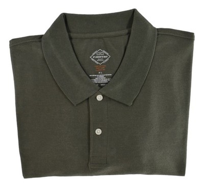 St. John s Bay Men s Premium Stretch Classic Fit Polo Shirt - Dk Evergreen - S