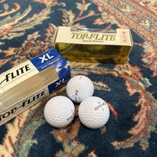 TOP-FLITE XL PERFORMANCE Tour Model Golf Balls 2 Sleeves 9 Golf Balls