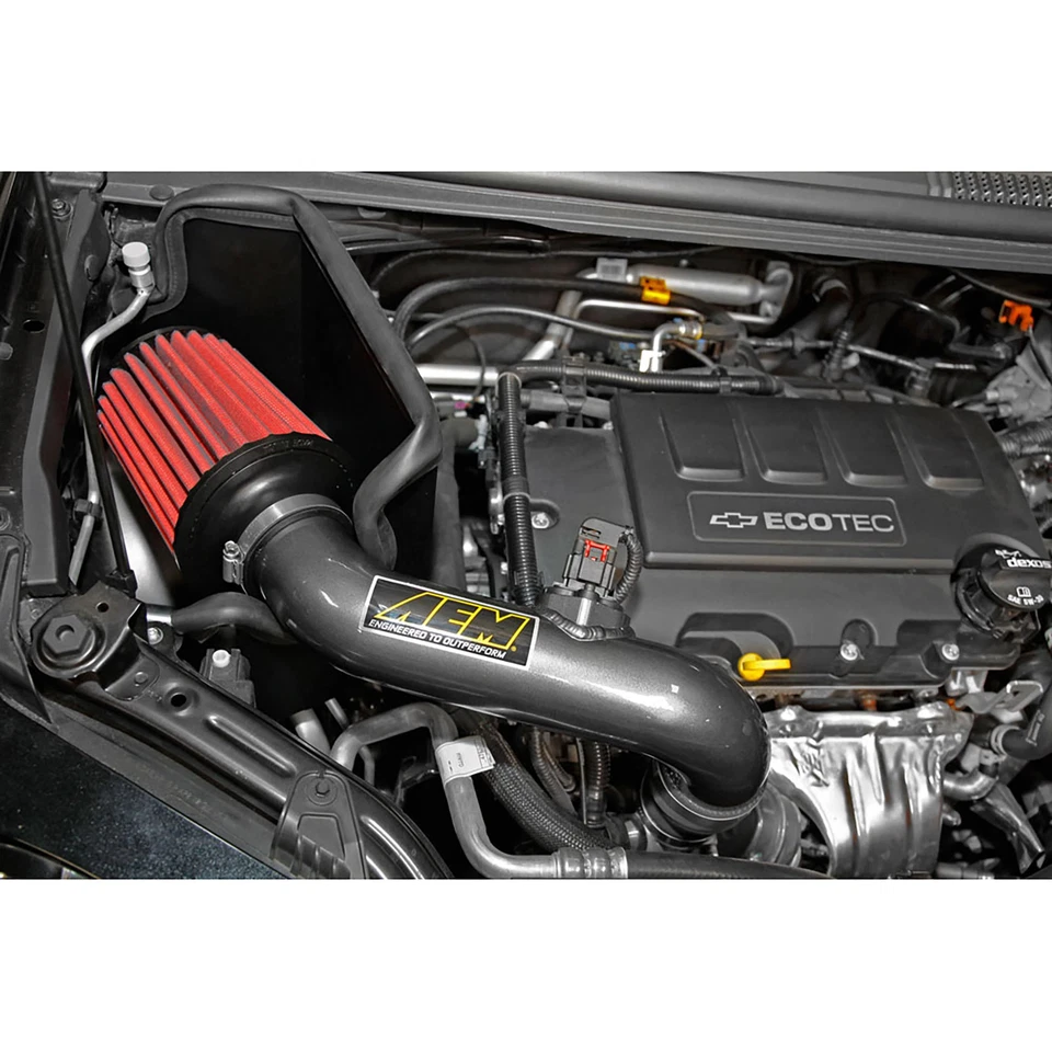 Sistema de admisión de aire frío de rendimiento AEM 21-788C para Chevrolet Sonic 2012-20 1,4 L Foto 4 de 4