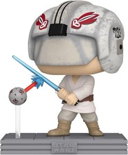 Funko POP! Star Wars Luke with Remote Vinyl Figure #765 with Funko Protector