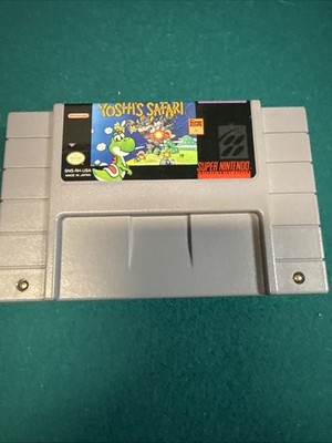 Yoshi's Safari SNES Super Nintendo