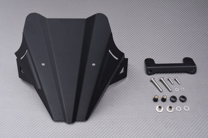 Pare-brise alu Yamaha MT-09 2024-2026 contre la pression du vent