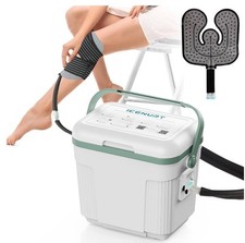 Cold Therapy Machine with Programmable Timer, Ice Machine for Knee After Surg...
