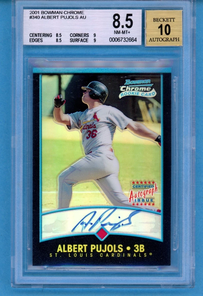 2001 Bowman Chrome - Albert Pujols #340 for sale | eBay