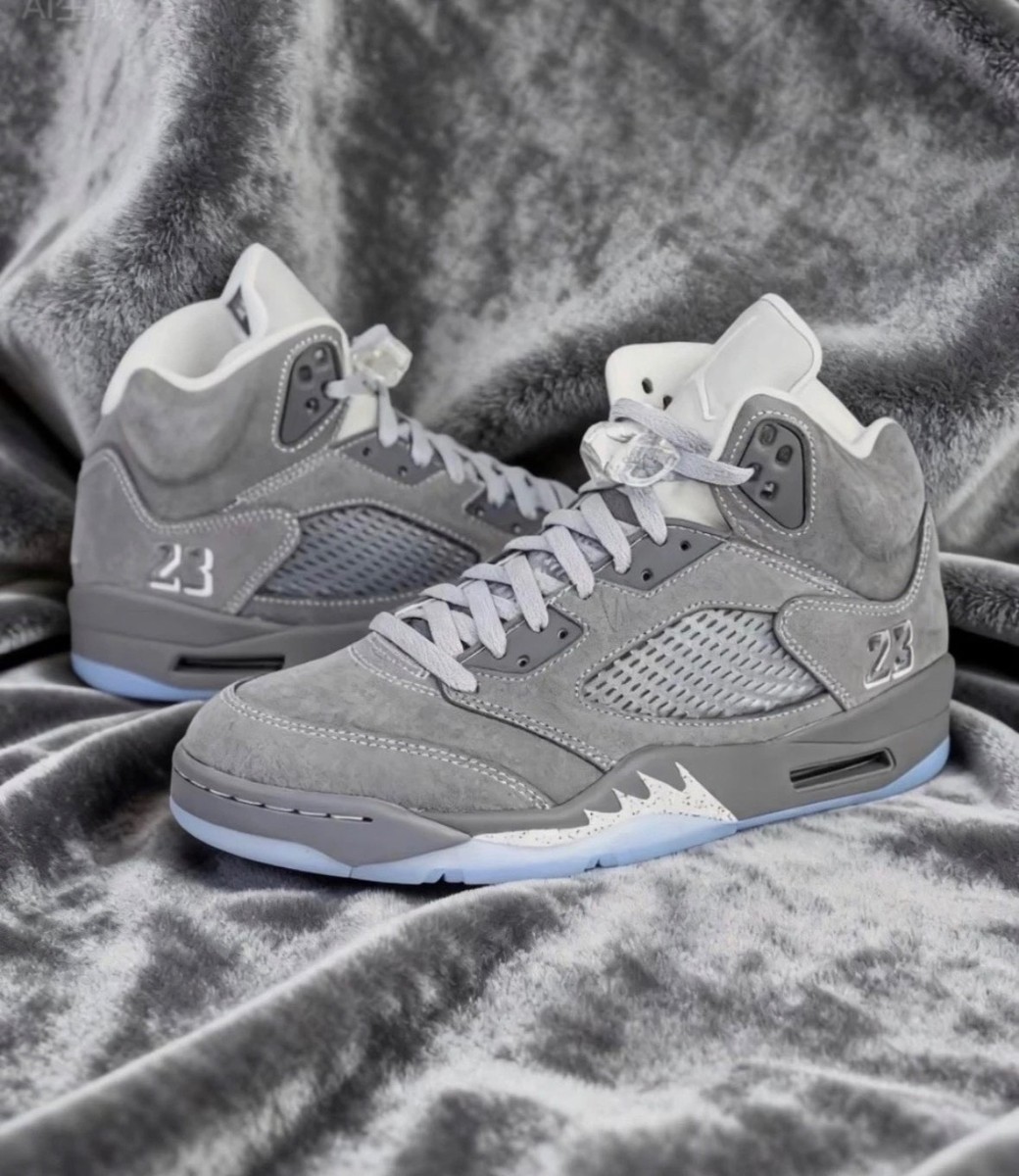 Size 10 - Air Jordan 5 Retro 2026 Wolf Grey Authentic | eBay