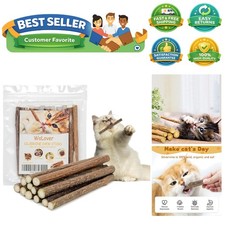 High Potency Silvervine Chew Toys for Cats  Improves Oral Health  12 Count