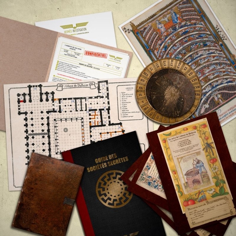 Codex 2 jeu d'immersion historique édition de prestige avec documents anciens - 2