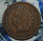 1909 Indian cent  {{{1A01