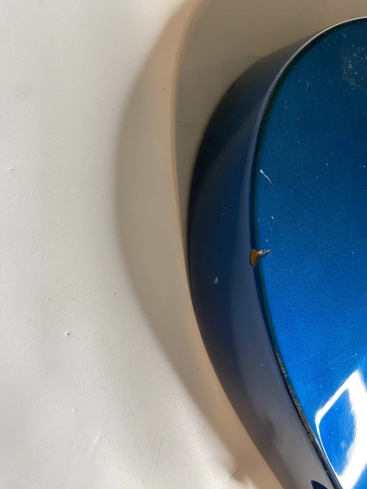 Floyd Rose Guitar Series 10 90’s Blue Shark Fin Inlays - Image 4 of 4