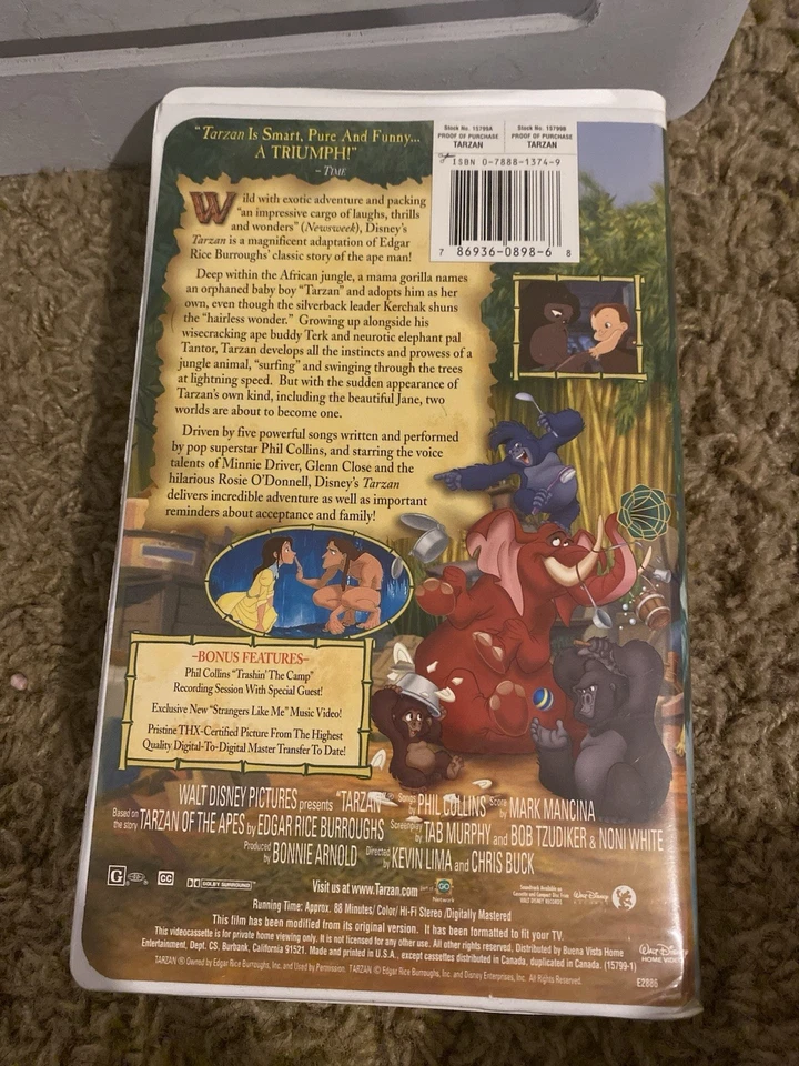 Rare Lot Of 7 Walt Disney Masterpiece Collection VHS movies - Image 3 of 4