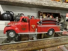 Tonka 1950's Vintage Fire Truck Pumper #5  And Ladder Truck