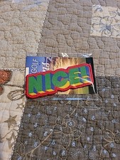 Disc Golf Pins NICE! Patch - NEW