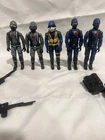 Gijoe Cobra Soldiers, Nightwatch, Cobra Trooper With Accessories. Lot Of 5