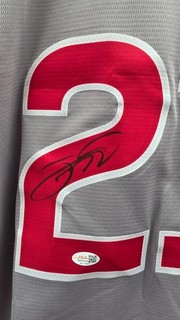 🐻Sammy Sosa Signed Cubs Nike Authentic Grey Jersey JSA Witnessed size large 🐻