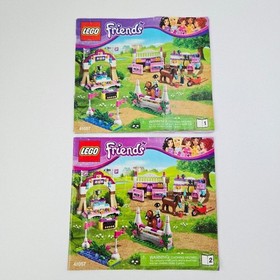 LEGO Friends 41057 Heartlake Horse Show Set w/ Instructions & Mini Dolls