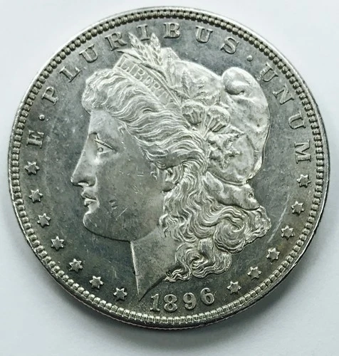 1896 P MORGAN DOLLAR! GORGEOUS MS+++!  PROOF LIKE EXAMPLE! MUST SEE! NR #P2087