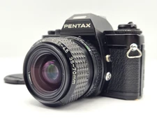 [N.MINT] Pentax Super A Black Film Camera + PENTAX-A 35-70mm F3.5-4.5 From Japan