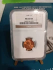 NGC CERTIFIED MS-66 RED 1944 Lincoln Wheat Cent
