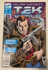 Comic  # 1 -- William Shatner’s Trek World # 1 -- Signed by Shatner with COA
