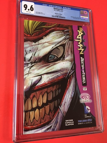 BATMAN  # 17 CGC 9.6  (2013)    WONDER  CON  EDITION WONDERCON EDITION DIE-CUT