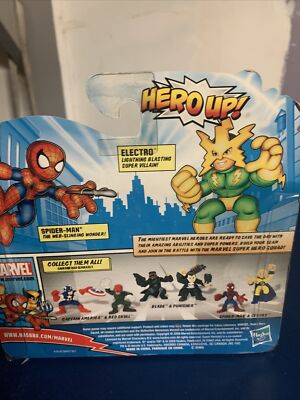 SUPER HERO SQUAD 2009 MARVEL SPIDER-MAN & ELECTRO SET 653569332800