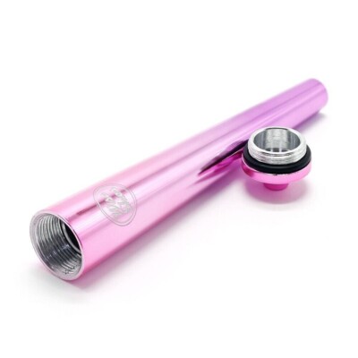 Wise Skies Gradient Metal Cone Holder Pink Purple Limited Edition Storage