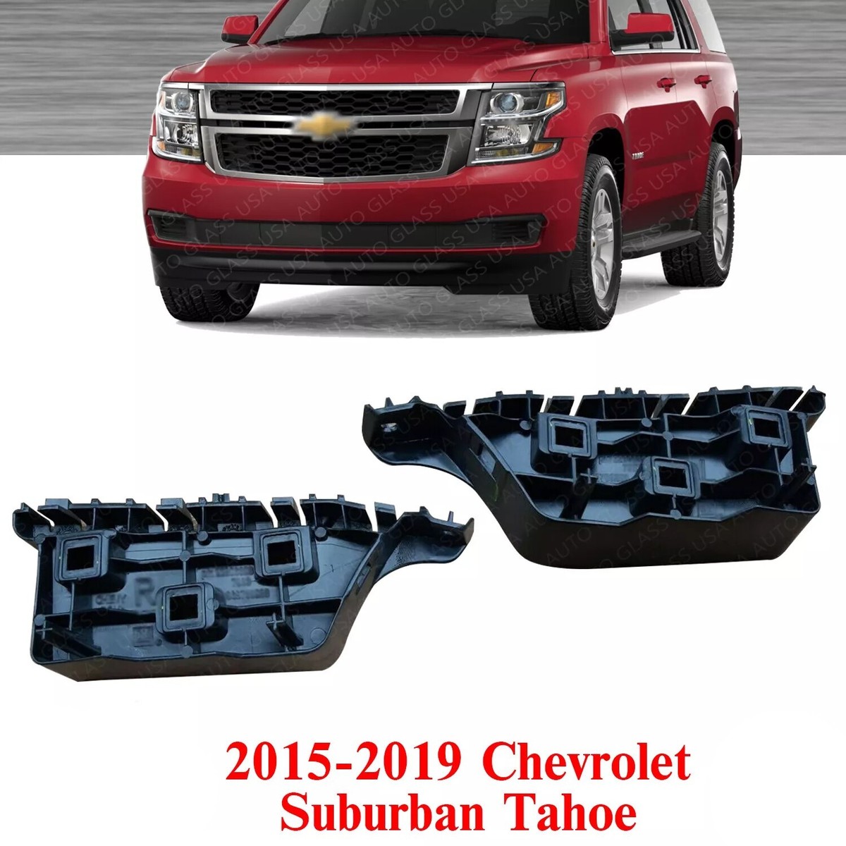 Set Of 2 Black Steel Hood Hinges – Left & Right – Fits 2015-2020 Chevy Suburban & More – Keystone