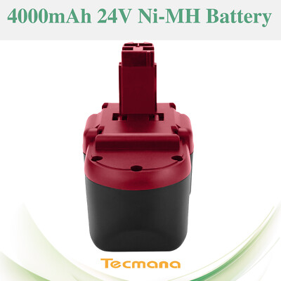 For Bosch BAT031 BAT240 BAT030 BAT299 PSB GSB GSR 24 VE-2 Ni-MH Battery 24V 4Ah