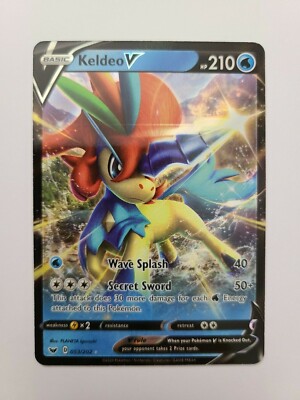 keldeo v pokemon card Sword and Shield Ultra Rare Holo #53 This set contains Pokemon Card Keldeo ex SAR