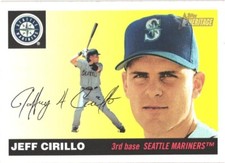 2004 Topps Heritage #340 Jeff Cirillo Seattle Mariners  Baseball Card