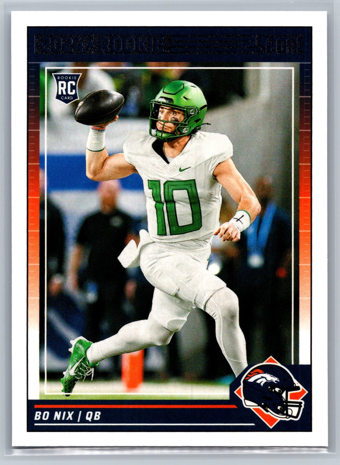 2024 Score #332 Bo Nix Denver Broncos