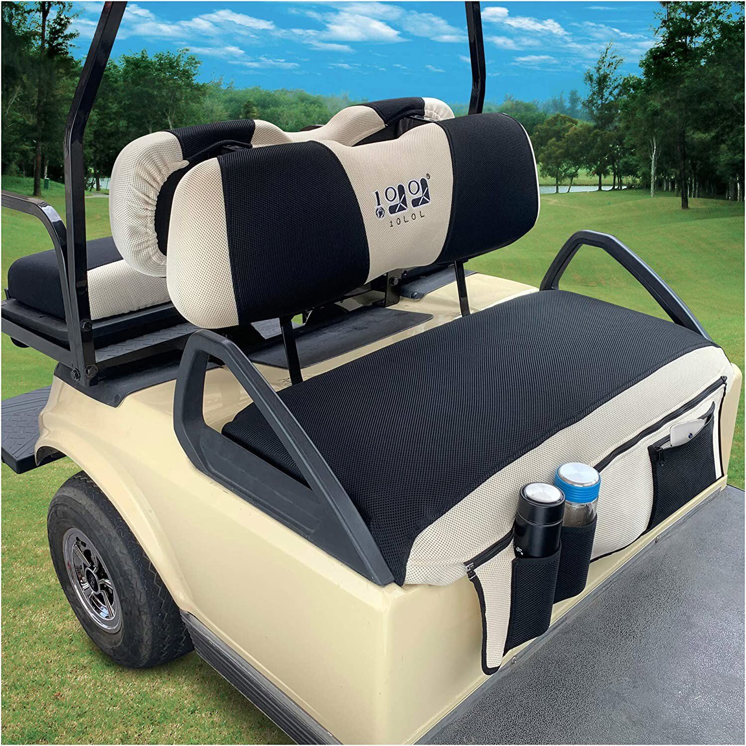 front and rear golf cart seat covers