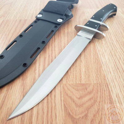 Cold Steel San Mai Black Bear Fixed Knife 8.25'' VG-1  Steel Blade G10 Handle