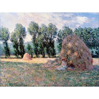 Claude Monet Heuhaufen Kunstplakat Ungerahmter ExtragroßEr Druck