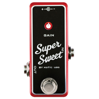 Mint Xotic Effects Super Sweet Booster Guitar Effects Pedal