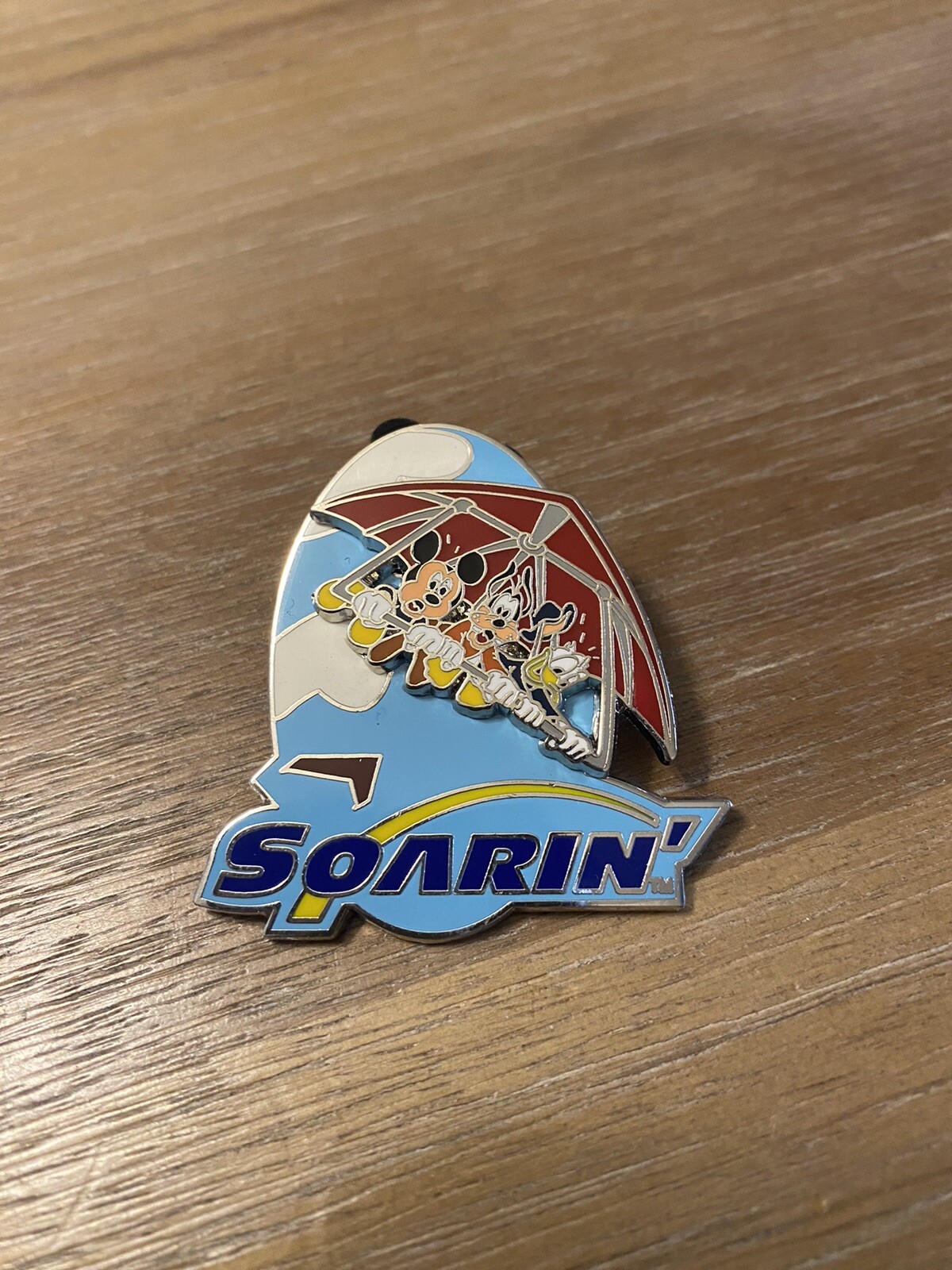 Disney Soarin Mickey, Goofy & Donald Slider Pin