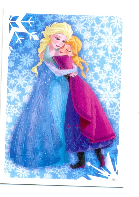 2014 Topps Disney FROZEN Movie Card # 160 ANNA& ELSA