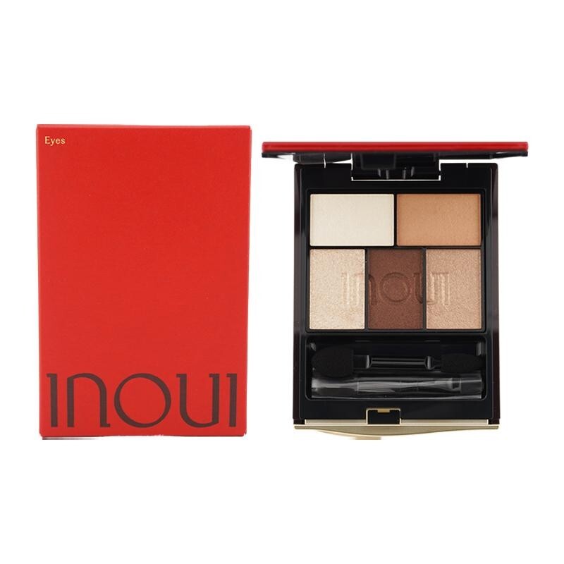 INOUI Eyes Eyeshadow Palette Eye Color with Case 01 02 03 04 05 06