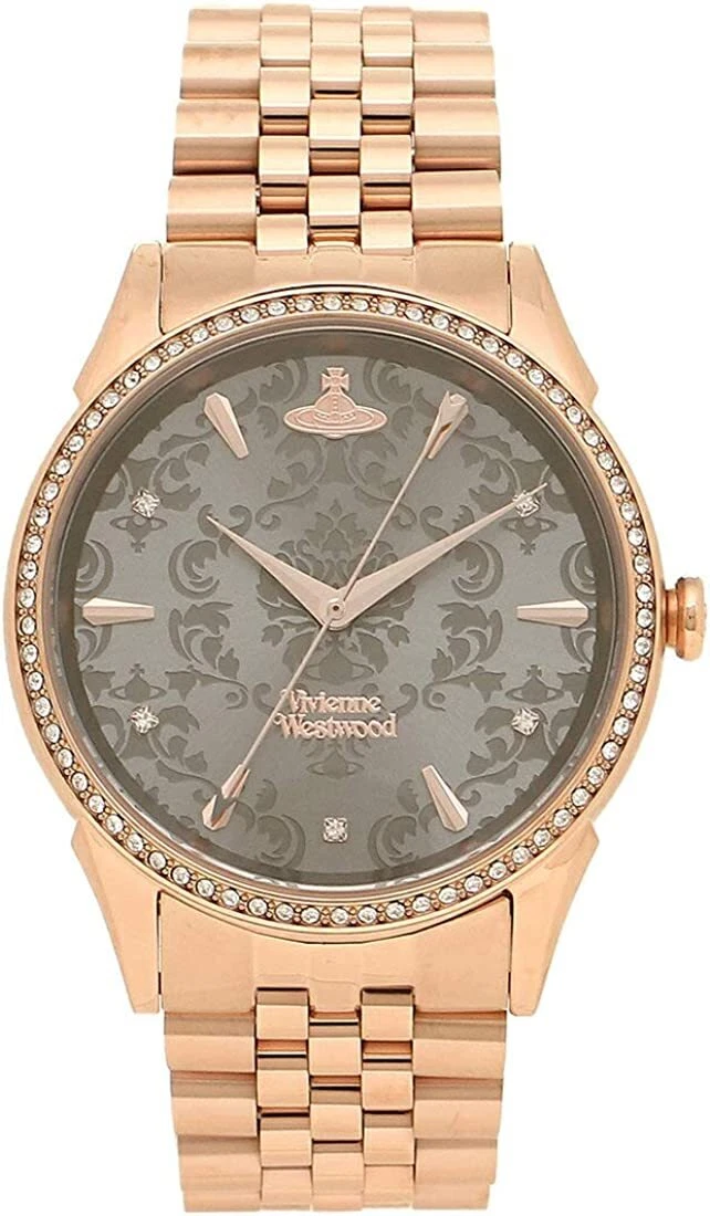 Vivienne westwood rose top gold watch womens