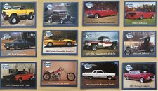 Tarjeta coleccionable de autos antiguos 1992 Lime Rock serie 1 Dream Machines tú eliges