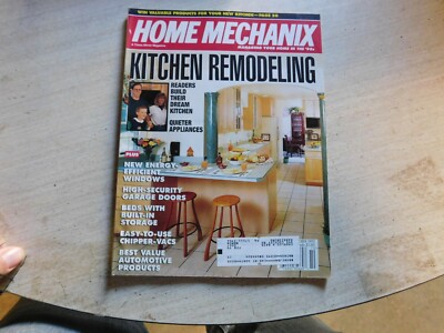 Home Mechanix Home Managing Magazine 1995 October Kitchens