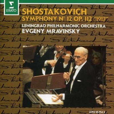 Shostakovich, Dmitry, Mravinsky, Evgeny - Symphony No. 12, Op. 112 CD NEU OVP