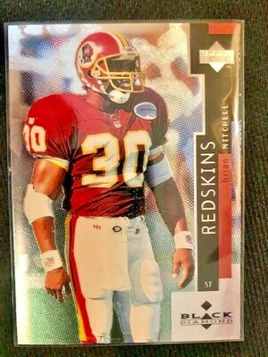 NFL - Brian Mitchell 1998 Upper Deck Black Diamond Football - Redskins