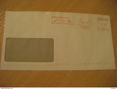HAMBURG 1997 Equation Maths Mathematics Matematiques Meter Mail Cancel Cover GER